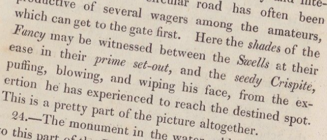 MisterSlang's tweet image. Anyone help with ‘Crispite’. It is, I think a mineral in other uses, but obvs. not here, where he repsents the antithesis of the smart swell. Cap. C suggests a root in a specific individual.