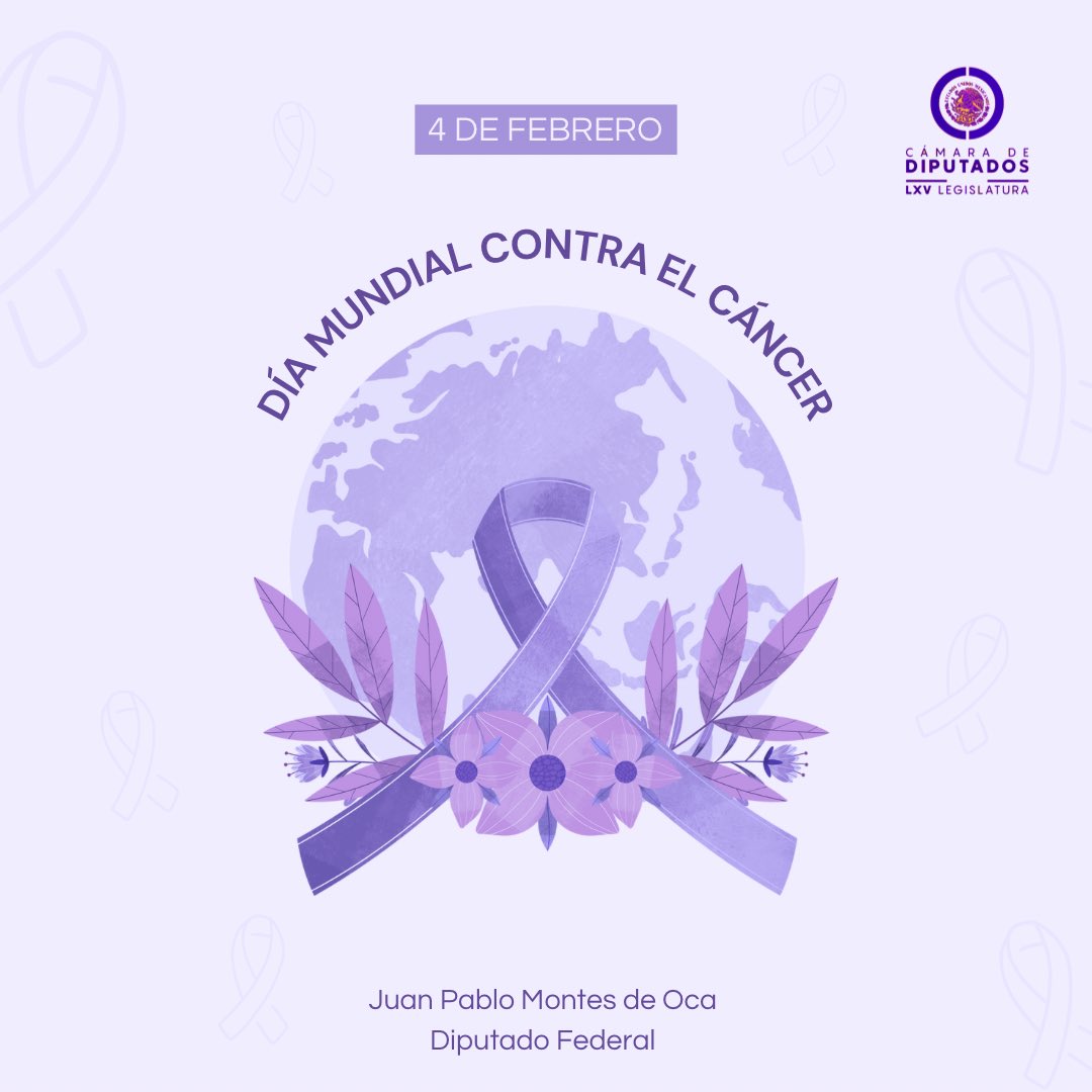 Hoy en el #DíaMundialContraElCáncer, recordemos que un diagnóstico oportuno, una atención adecuada y un tratamiento completo te puede salvar la vida.

Esta enfermedad puedes prevenirla y controlarla. Visita periódicamente a tu médico.

#JuntosPodemosMás