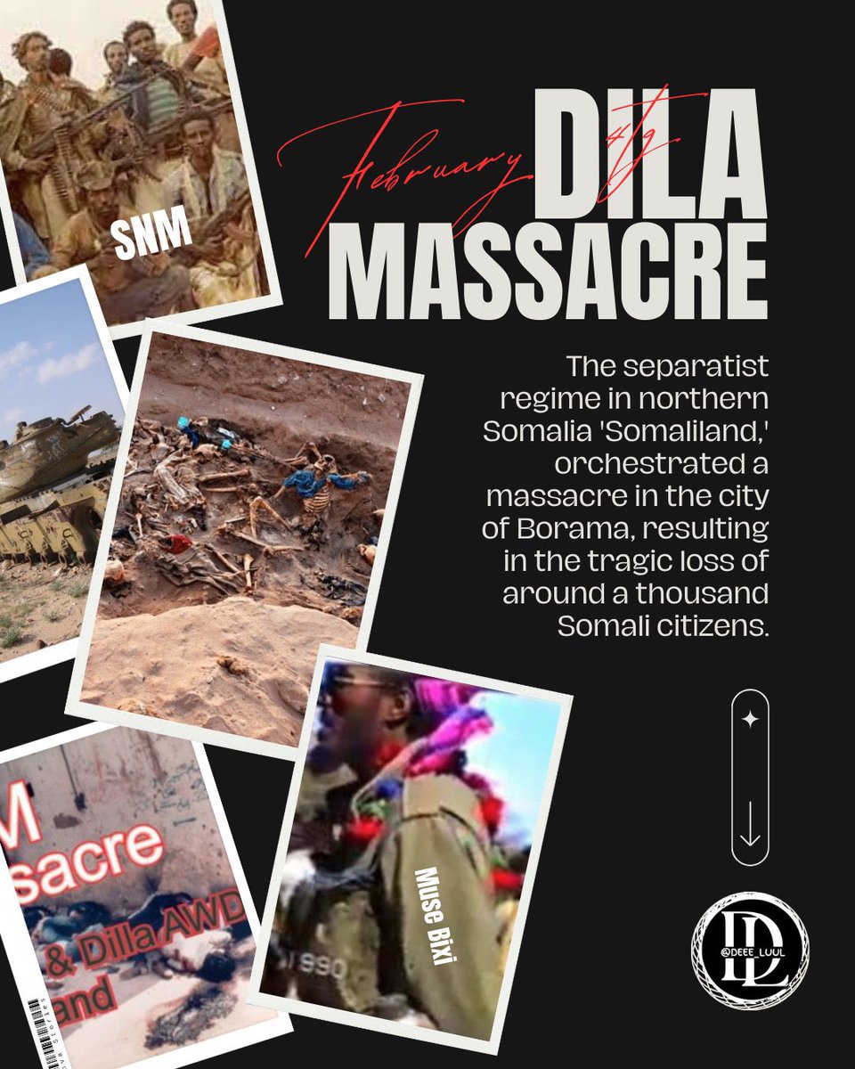 Khusuusi_Hawd's tweet image. Somaliland Terrorism Has Introduced Violence and Genocide War Crimes Since 1991, they have carried out bombings and brutal attacks on the people of 
#Awdal_State. Of somalia
Also in the same year 2023 They carried out an indiscriminate attack on the city of Lasanod in…