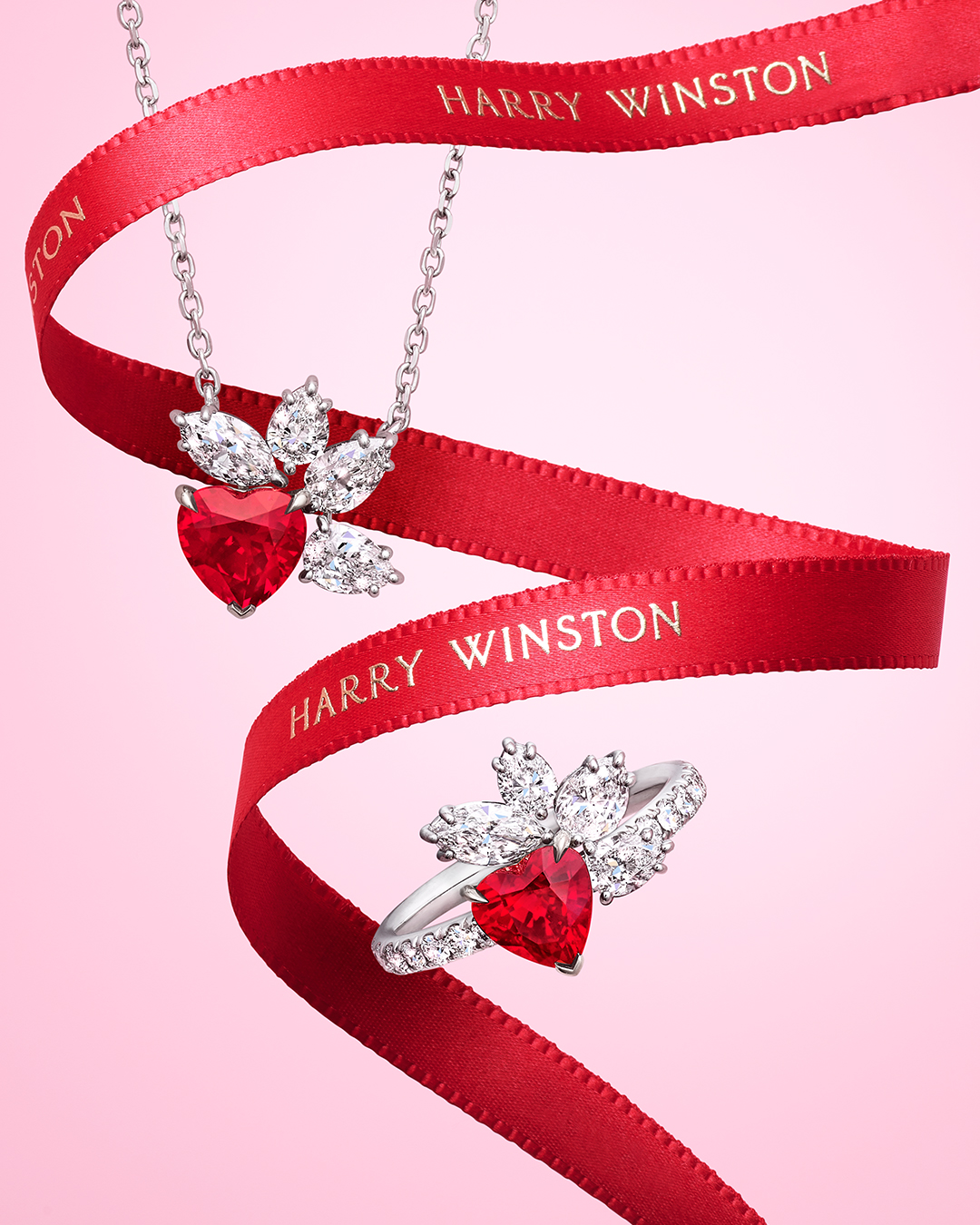 Harry winston heart necklace new arrivals