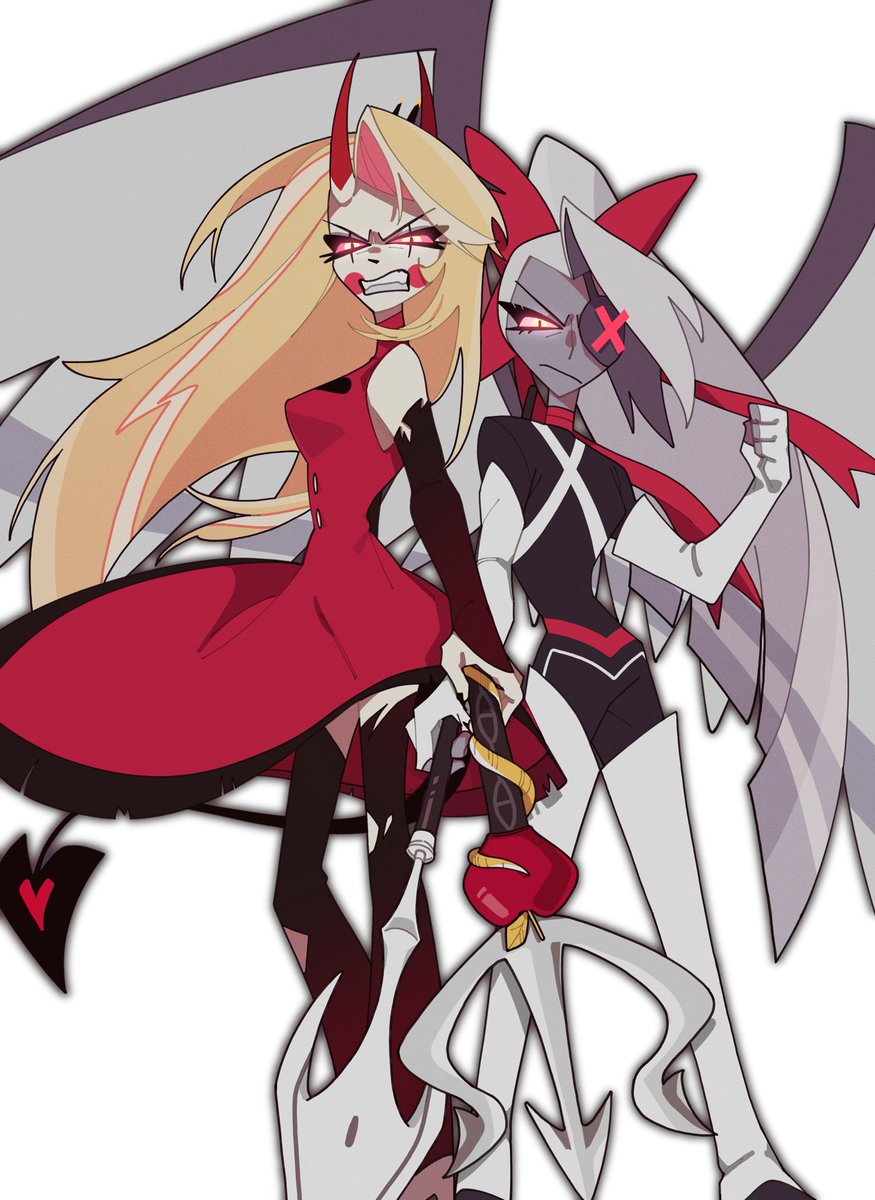 ⚔
#HazbinHotel
#chaggie