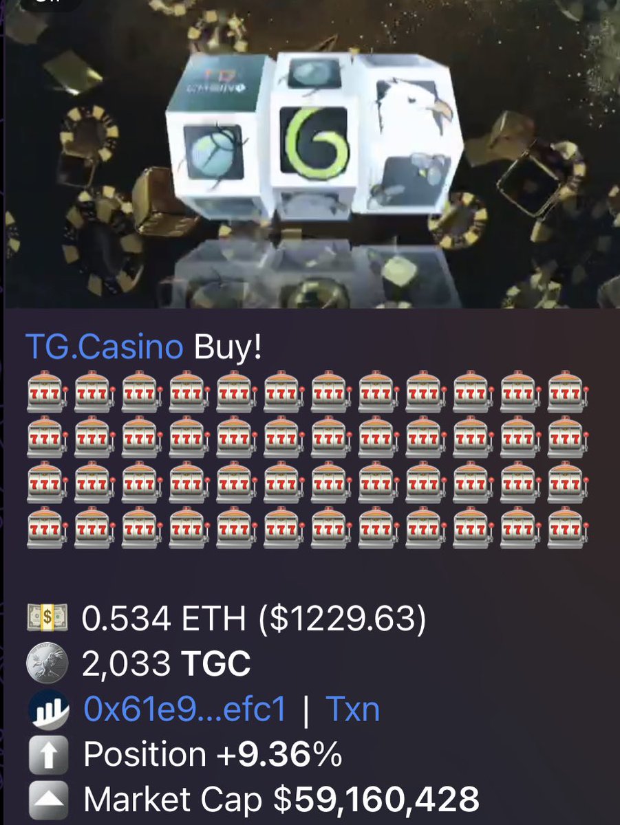 If #Ethereum is dead, why is every token I mention on it doing numbers, lol? $TGC already hit an ATH of $65M, but that ain’t shit—$100M is FUD. You'd have to be dumb to fade <a href="/TGCasino_/">TG Casino</a>; it generated $2M in profit just last month alone! 🎰
