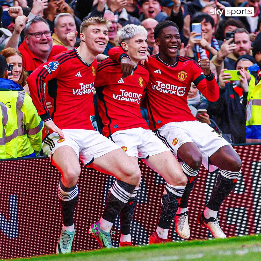 SkySportsPL's tweet image. What a trio 😁💫