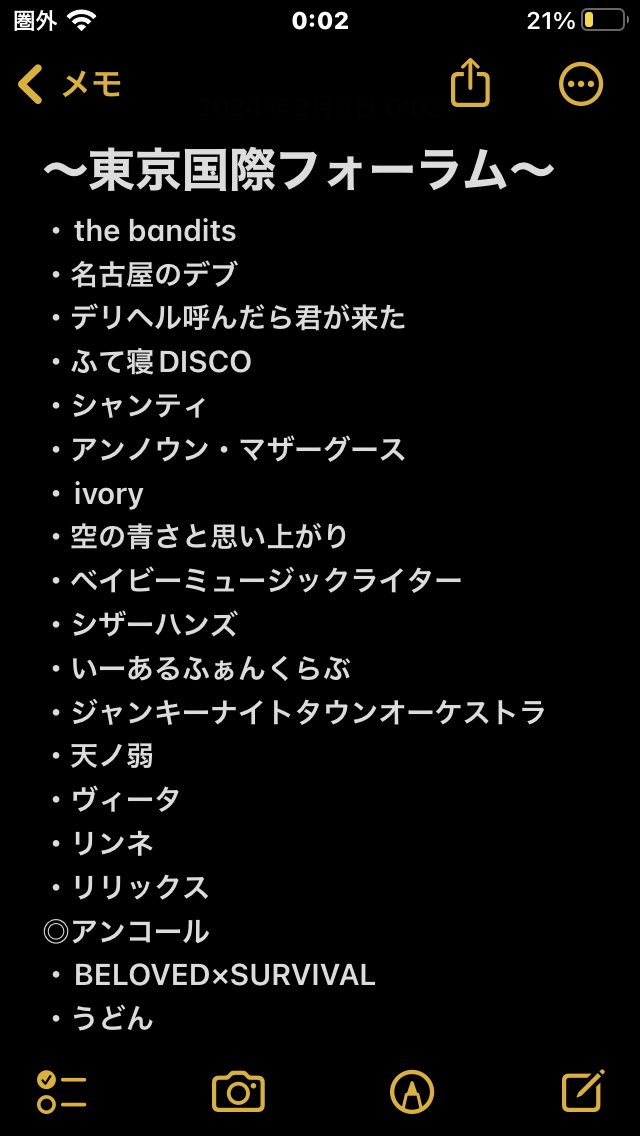 Gero Live Tour 2023 【The Beginning】セトリ🤮 〜東京国際フォーラム