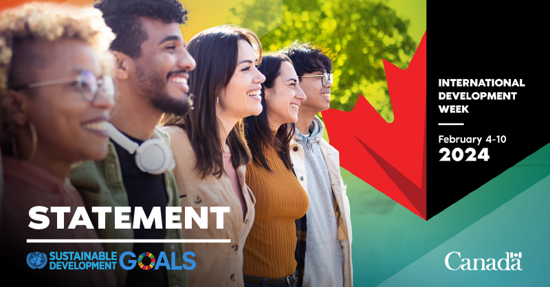 CanadaDev's tweet photo. This #IDW2024, we celebrate the people and organizations advancing the United Nations #SDGs. Guided by their compassion and belief in a better world, they are catalyzing positive change at home and abroad. #SDGs #GoForTheGoals