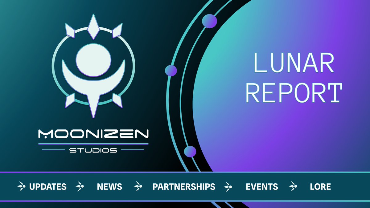 Moonizen Lunar Report📡 We made an announcement detailing how we would amplify our interactions with the community and give back to Genesis collectors. We had some awesome spaces where we detailed developments in the pipeline and shared our long term goals for Moonizens.