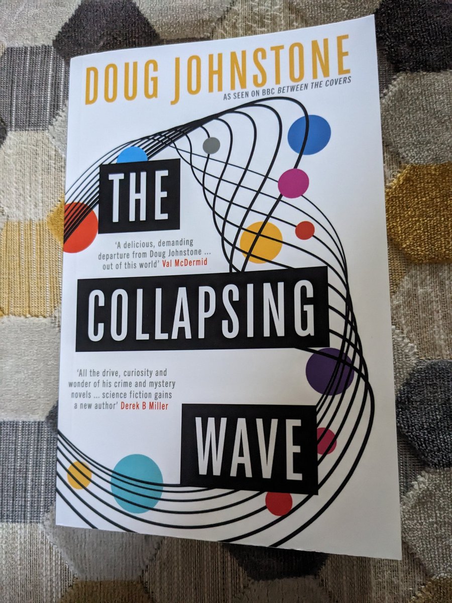 Wow, wow, wow,What can I say about #TheCollapsingWave by the super talented @doug_johnstone except it blew me away. If you loved #TheSpaceBetweenUs you will love this sequel. Published by @OrendaBooks this march. Pre-order now. It's fabulous.