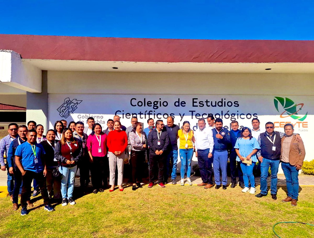 FESORM_MX's tweet photo. El Sindicato de Organismos Públicos Descentralizados del Estado de Puebla, #Fesorm-#Conlabor celebramos nuestro primer encuentro de trabajo con la institución educativa @CECyTEPUE  agradecemos a su director @espondaroberto_  por la convocatoria a esta importante reunión. https://t.co/j0CfF7OePL