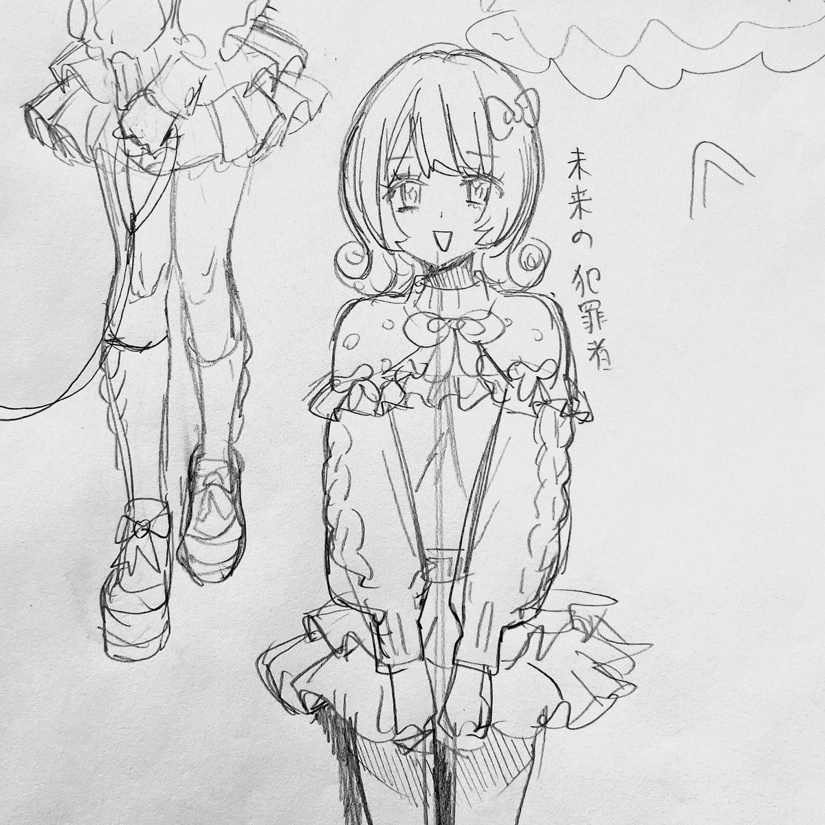 ネームできてません コミティアには出ます