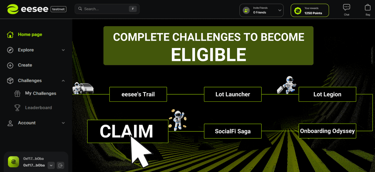 Testnet with confirmed rewards 🚨

<a href="/eesee_io/">eesee.io</a> allocated **K $ESE for participants of the Testnet❗️

I added EVERY way to become ELIGIBLE with $12,000 opportunity in this thread 🧵👇