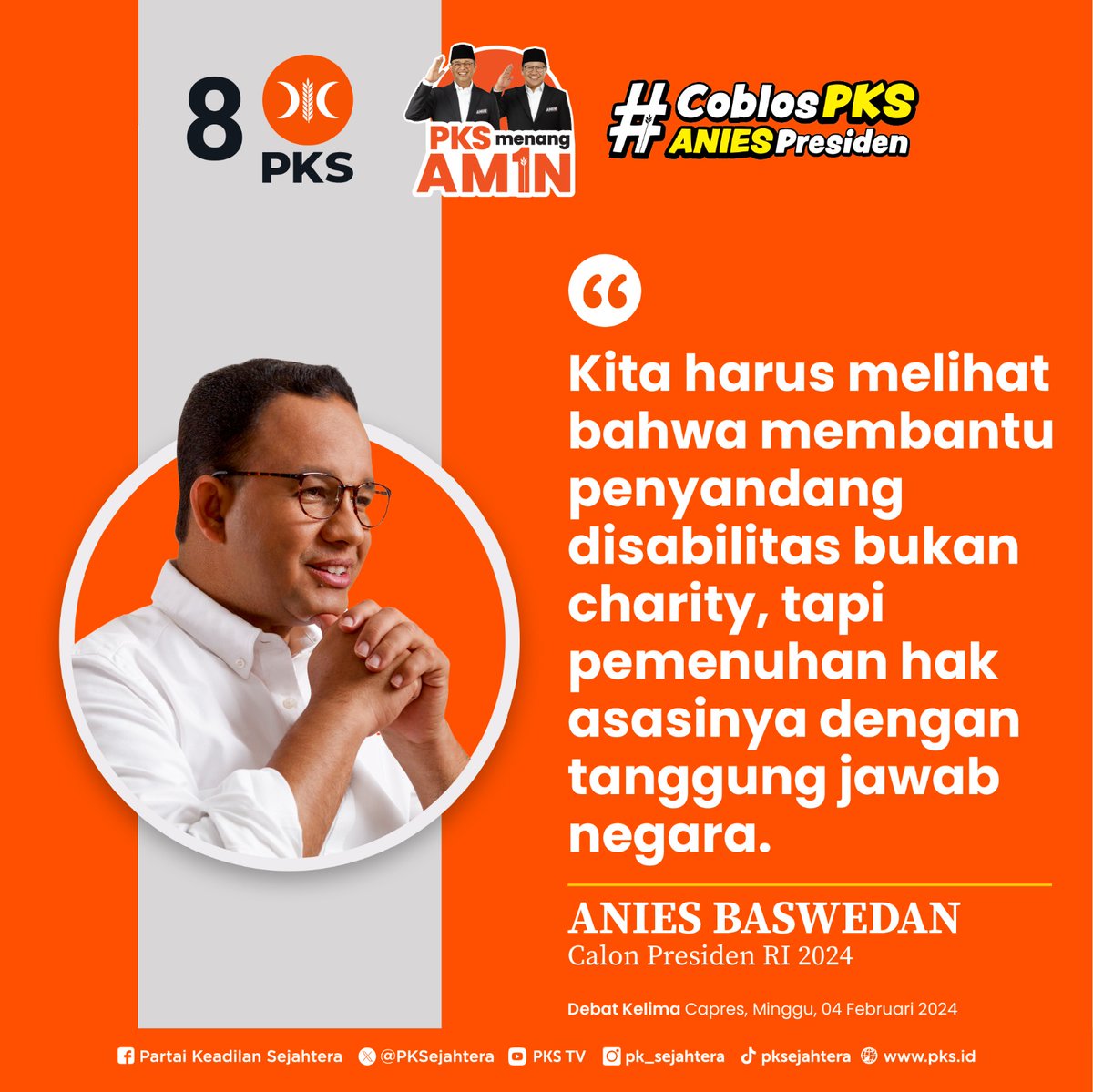 #CoblosPKSAniesPresiden
AniesPresiden PKSPartaiku

#AniesFinalStage