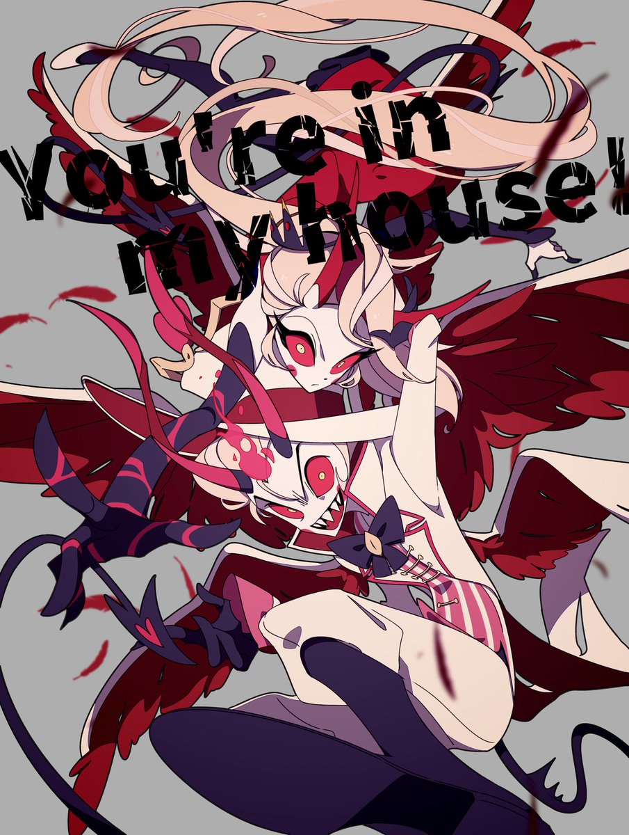 わーい最強親子🔥🔥🔥
#HazbinHotel 
#HazbinHotelLucifer