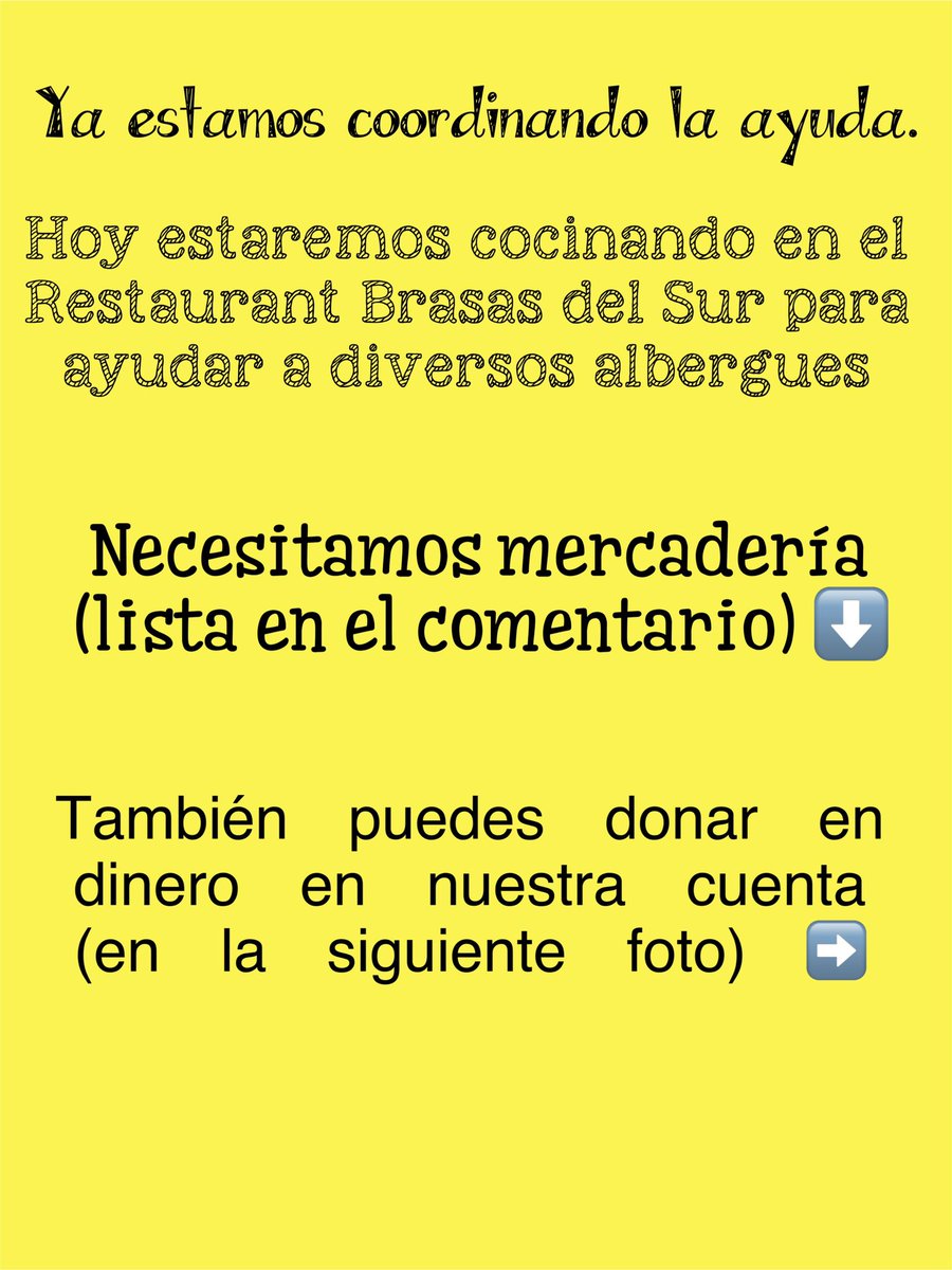 Una comida caliente al día tweet media