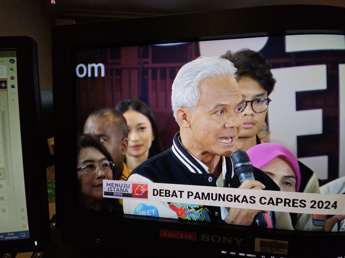 Maaf aku salah fokus, siapa perempuan cantik di sebelah Alam Ganjar ini? #03pasTIGAnjar