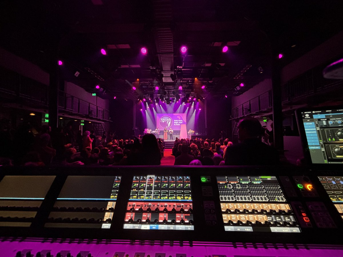 Zondagmiddagawardshow……dus ook weer eens lekker op tijd klaar……