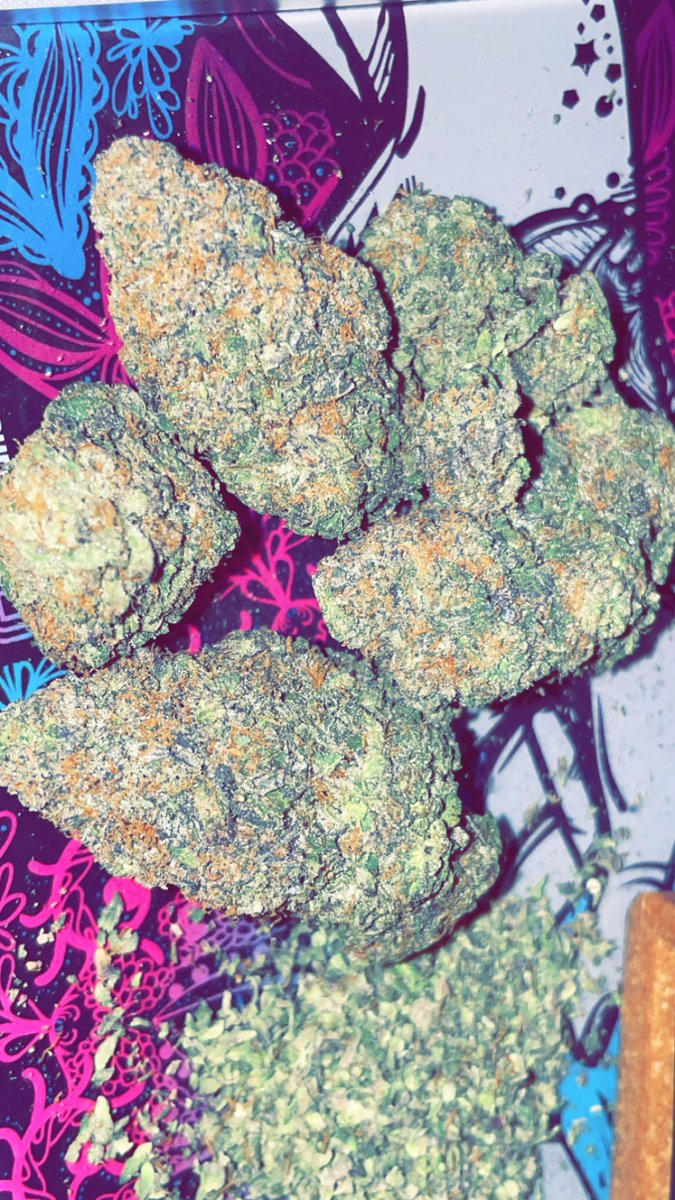 Hope your weekend is going great! 
Just picked up new bud 🥰💜