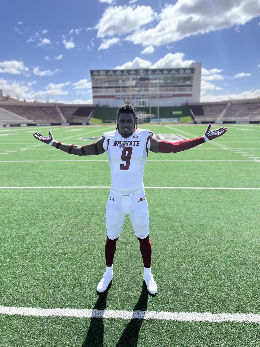 Enjoyed my stay at <a href="/NMStateFootball/">New Mexico State Football</a> they showed me and my family so much love