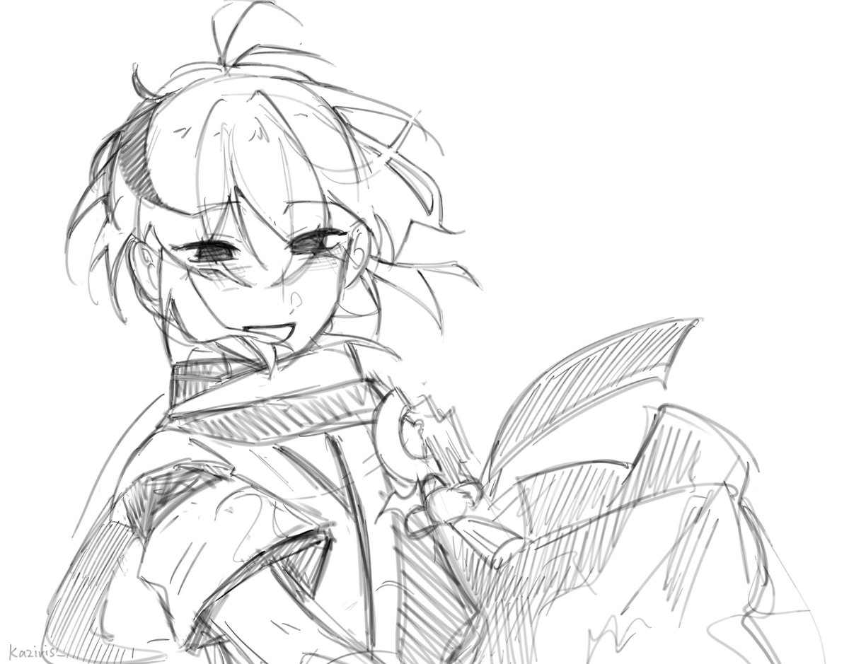 kzirismoved's tweet photo. #kazuscara doodles https://t.co/i9lSKuOaip