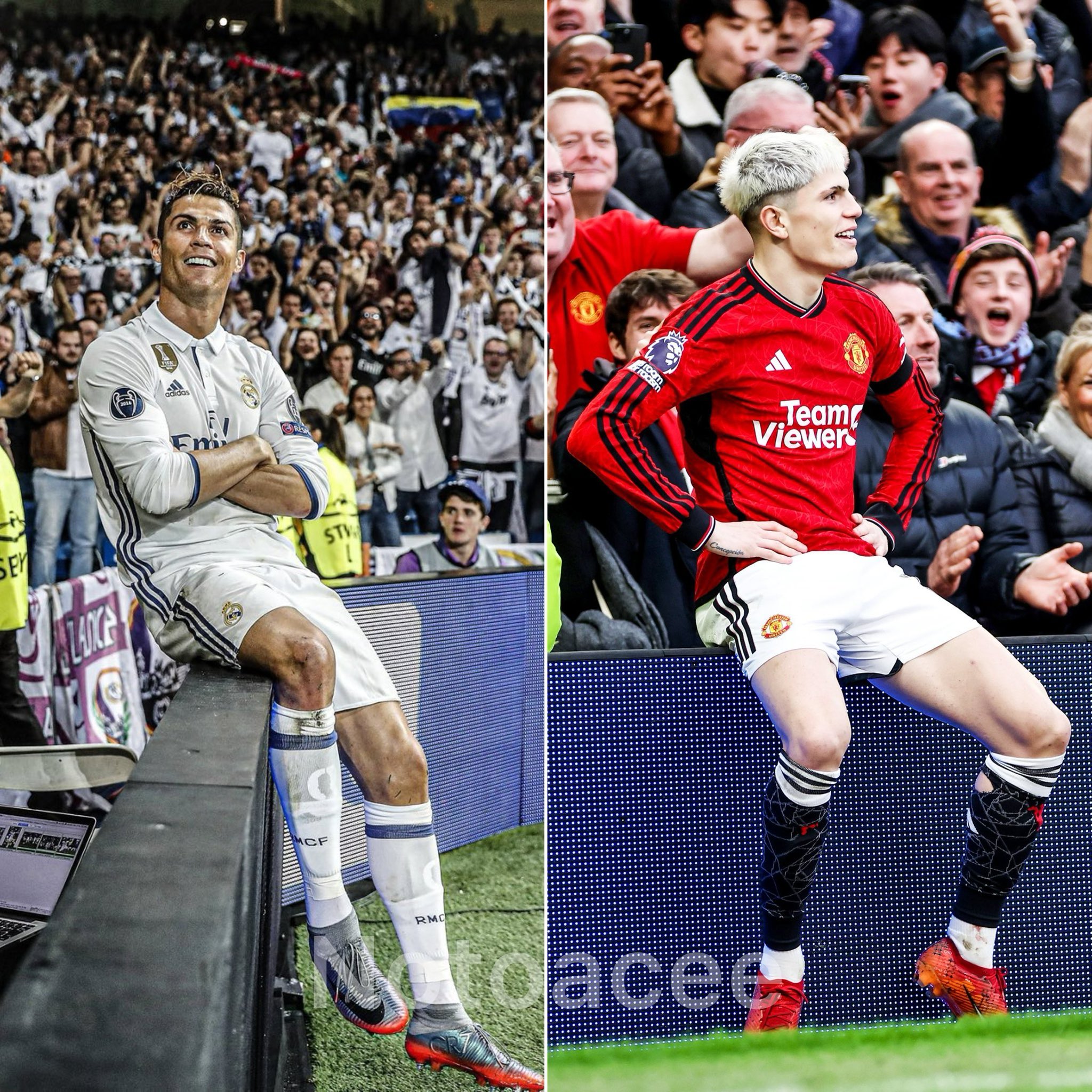 CristianoXtra on X: "Di Maria: “If I was Garnacho, I would stop celebrating like Cristiano Ronaldo.” Garmacho the next game: https://t.co/9HAy9VMo4V" / X
