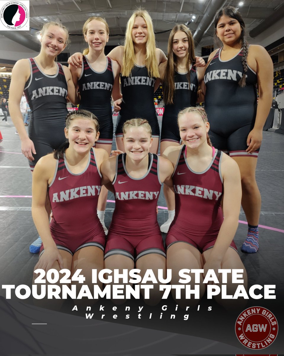 AnkenyGirls's tweet photo. Came just shy of our goals but it was one memorable tournament for our program! 3 place winners and 7th place team finish. https://t.co/AyWN0EYzgi