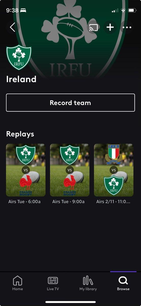 stephen_schleis's tweet photo. @EdTechTex @SixNationsRugby @peacock Check your cable provider’s streaming app (if you have a cable provider).  They might show a number of channels with replays. 

Cheers! https://t.co/WN1NBmUlLV
