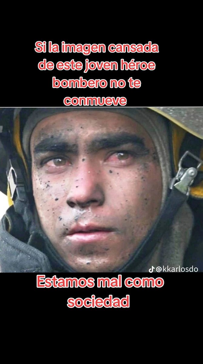 Maha38408872's tweet photo. Dios bendiga y proteja nuestros bomberos, héroes voluntarios y anónimos. ❤️🚒🇨🇱 https://t.co/L8YG8iZyNk