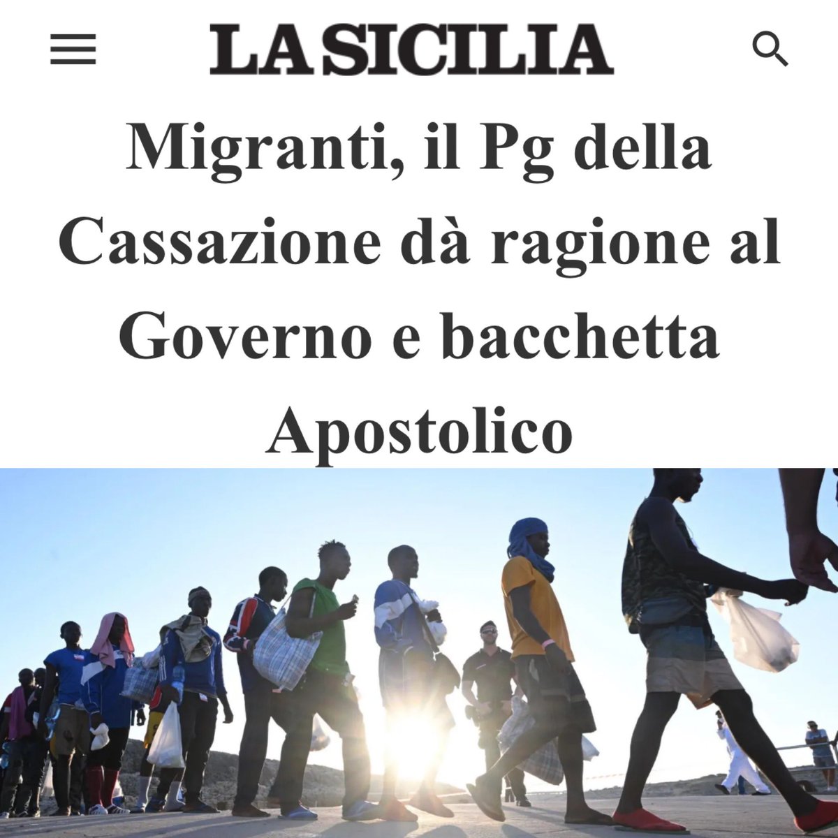 Eravate esperti di Costituzione albanese quando impugnavano il piano del #Governo sui migranti; poi siete diventati costituzionalisti quando la giudice #Apostolico annullava gli effetti del #decretoCutro. 
Vi ha detto male. 
Ma studiate sui Bignami? 😅

#4febbraio