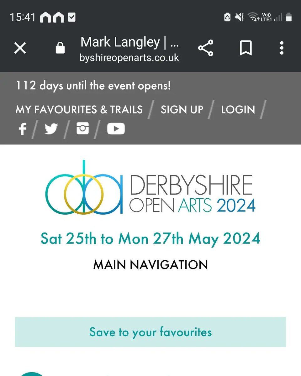 It soon arrives! My listing for the @derbyshireopenarts County-wide event. The same venue as 2023 - The Willows, Darley Dale.

#spreadthelove #spreadtheword #event #derbyshireartist #derbyshire #derbyshireart #derbyshireopenarts2024 #derbyshireopenarts #sundayvibes