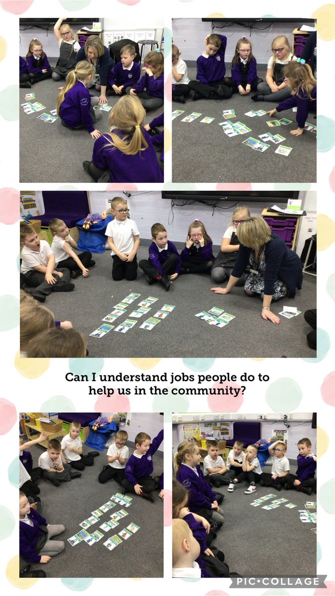 The children in Puma class discussed the jobs people do within our community. They showed a good understanding by explaining reasons to why these jobs are important to keep us safe, help and support us in our everyday lives #EllistonPHSE