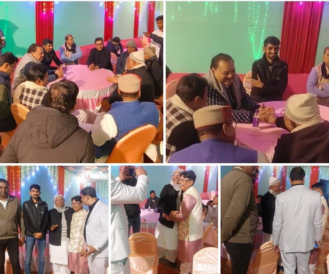 MLCDilip's tweet photo. आज सिंघसारा प्रखंड के बनौली गाँव में पूर्व प्रमुख रामसेवक सिंह जी की पोती के विवाह समारोह में शामिल हुआ। ऐसी अनमोल यादों का हिस्सा बनना गर्व की बात है। 

《 #Darbhanga #Bihar  》 https://t.co/2rQFbJVVlc