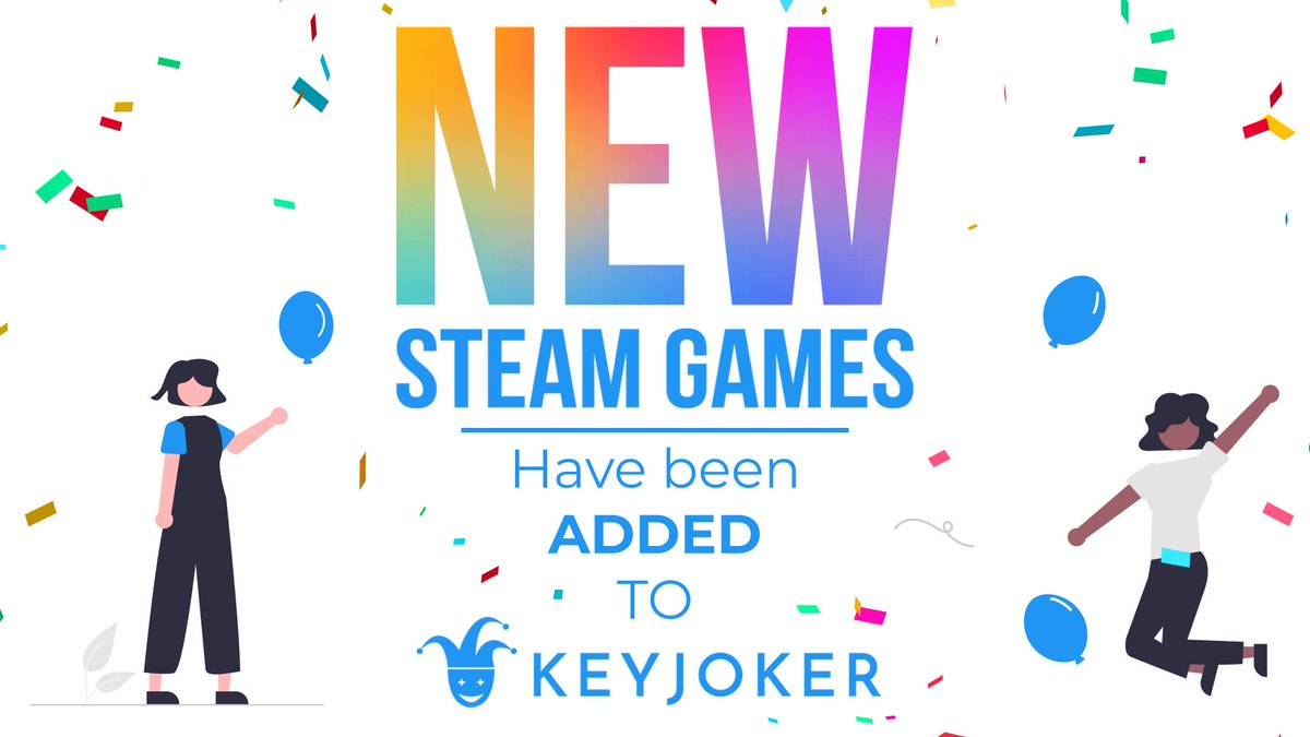 keyjoker_com's tweet photo. We just added a bunch of #free #Steam #games on https://t.co/MYorjUMS4o 💙

✅Make sure to #claim them for free before they run out! 

✅Follow us to receive #updates on when we add the next batch of #free #games!

🎁 https://t.co/T8BCaEVOJL 🎁

#giveaway #giveaways #freebies https://t.co/coVuLvl3ve