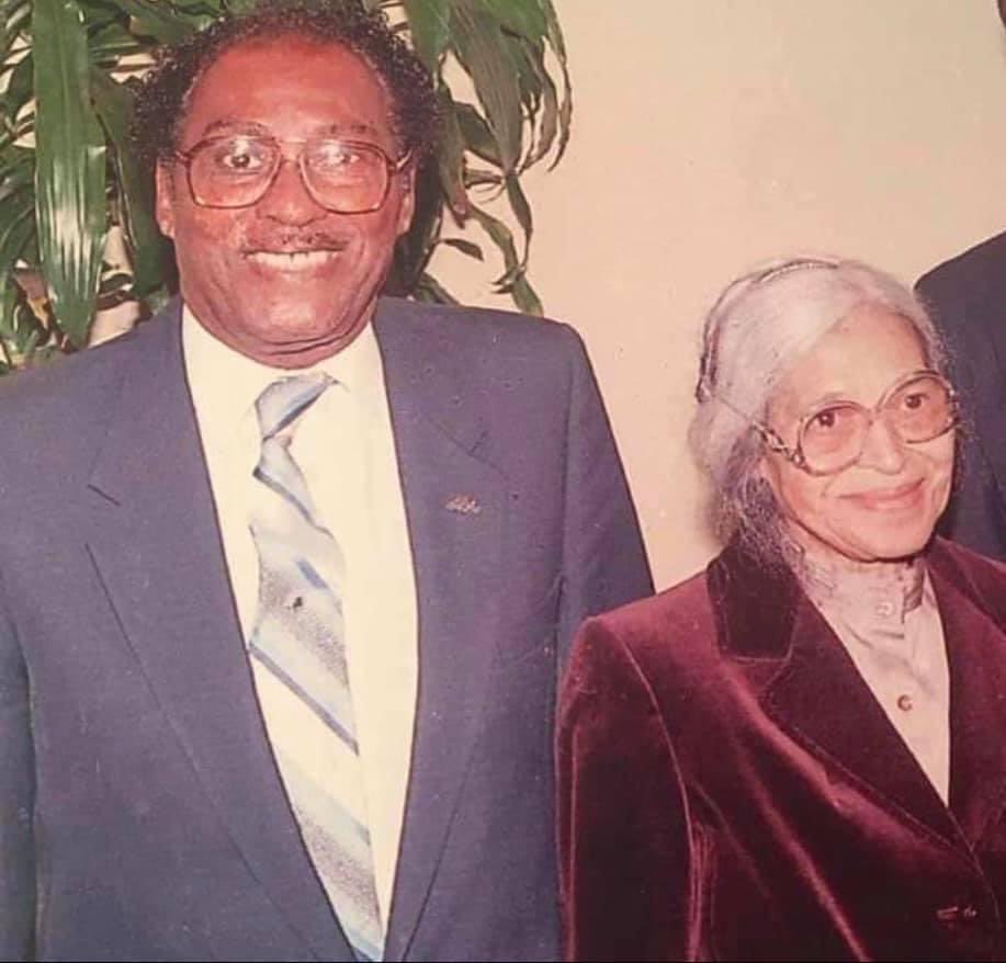 This morning having warm memories of my late grandfather, State Representative Casey Jones.  He was my best friend and shared a lifetime of stories with me about the civil rights movement and his work behind the scenes supporting people, including the iconic Rosa Parks.  ❤️
