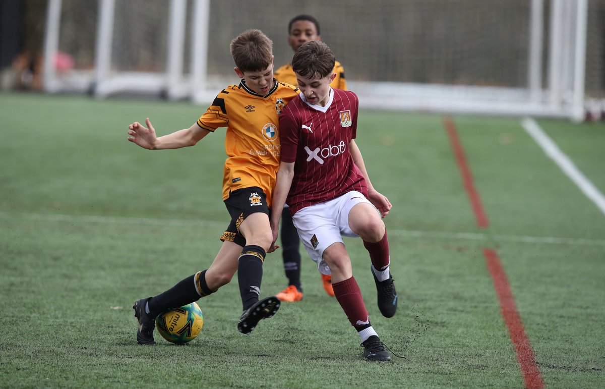 📸Finally, action also today for the @NTFC_Academy under 13s. Photos: @PeteNortonPhoto #ShoeArmy 👞