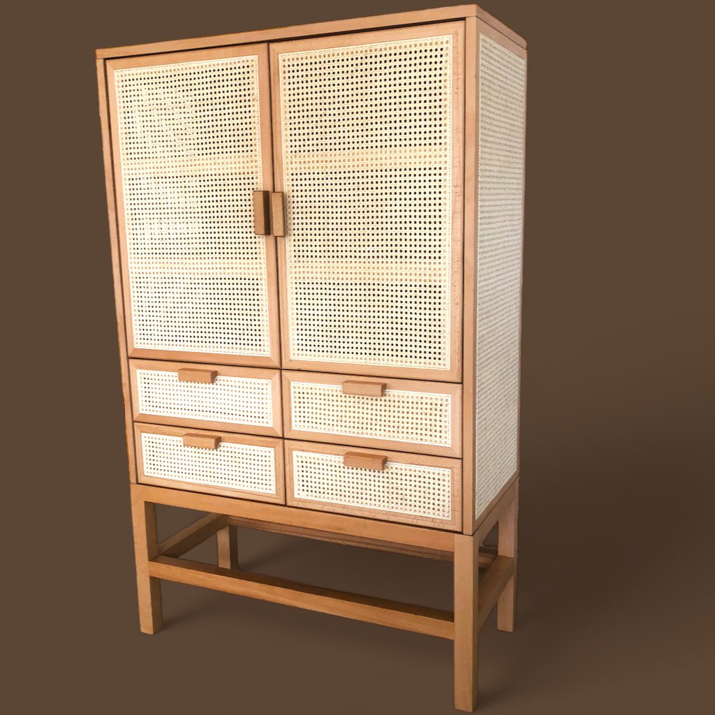 Marte Hezaren örgülü masif dolap, özel ölçü ve renkte üretim. <a href="/wickerist/">wickerist</a>