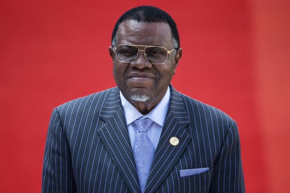 Heartfelt condolences to the people of Namibia and the family of late President Hage Geingob, regarding his sudden passing. My heart particularly goes out to Namibia’s First Lady Monica Geingos. May his soul rest in peace 💔🕊