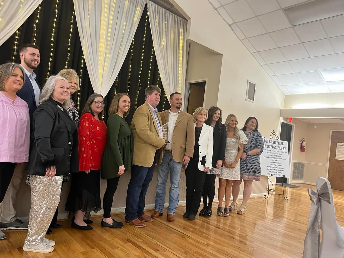 DCTC would like to express our appreciation to the Rainsville Chamber of Commerce for recognizing us as their business of the year for 2024!