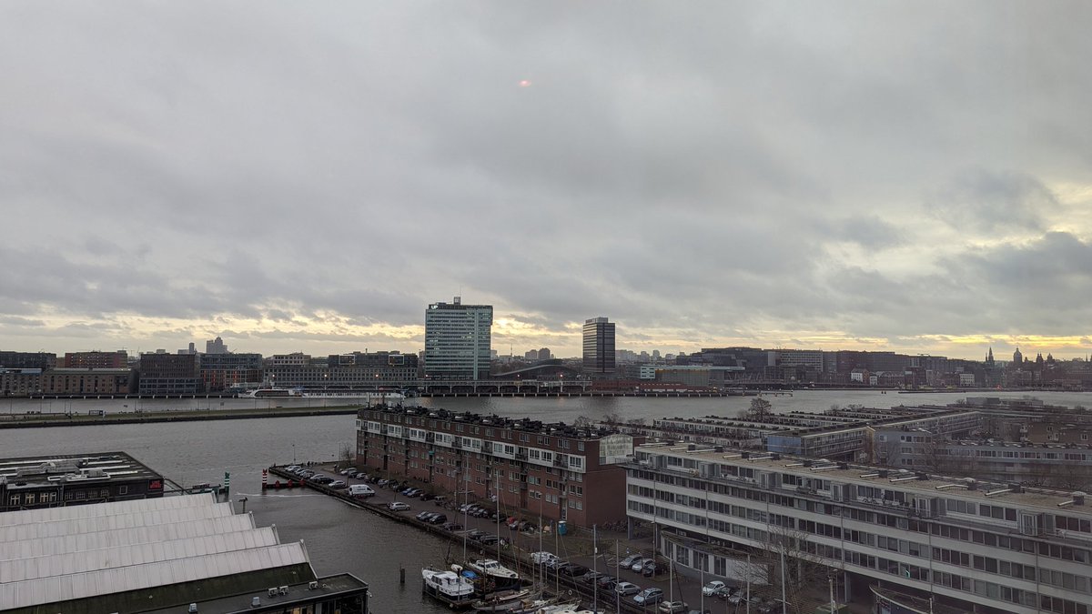 jerodev's tweet image. I have arrived in Amsterdam with a nice view of the venue. See you tomorrow @LaraconEU