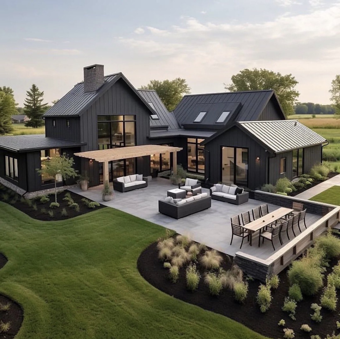 HOUSEPORN___'s tweet photo. Ideal house. https://t.co/7Rfa8daceR