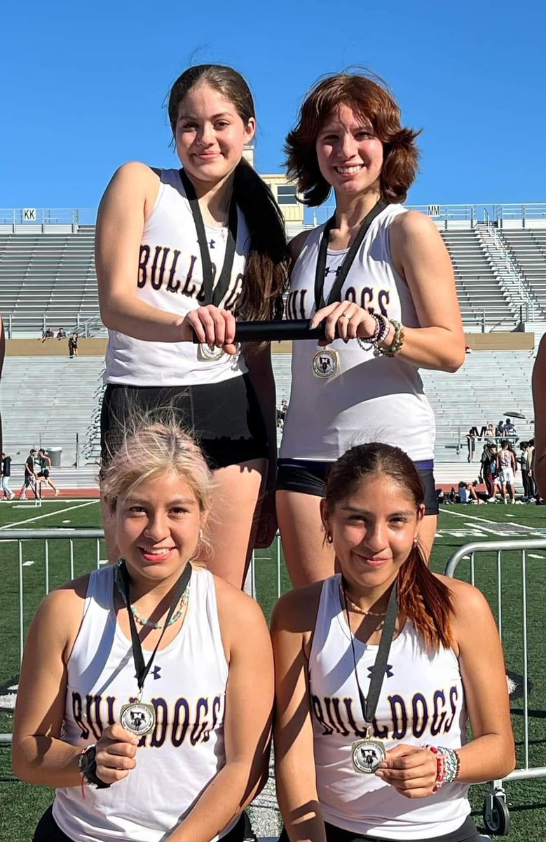 mchi_track (@mchitrack) on Twitter photo A New Winter Relays Meet Record set!!!
Congratulations to the following ladies:
Samara Gully
Vanessa Rocha
Dana Rojas Vasquez
Daira Rojas Vasquez
Distance Medley Relay (1200, 400, 800, 1600)
13:15.45
Great job girls 💜💛🐾
#GOLDENSHOE2024
<a href="/lopezjay/">McHi Athletic Pride</a> <a href="/Mchi_Yearbook/">McHiYearbook&News</a> A New Winter Relays Meet Record set!!!
Congratulations to the following ladies:
Samara Gully
Vanessa Rocha
Dana Rojas Vasquez
Daira Rojas Vasquez
Distance Medley Relay (1200, 400, 800, 1600)
13:15.45
Great job girls 💜💛🐾
#GOLDENSHOE2024
<a href="/lopezjay/">McHi Athletic Pride</a> <a href="/Mchi_Yearbook/">McHiYearbook&News</a>