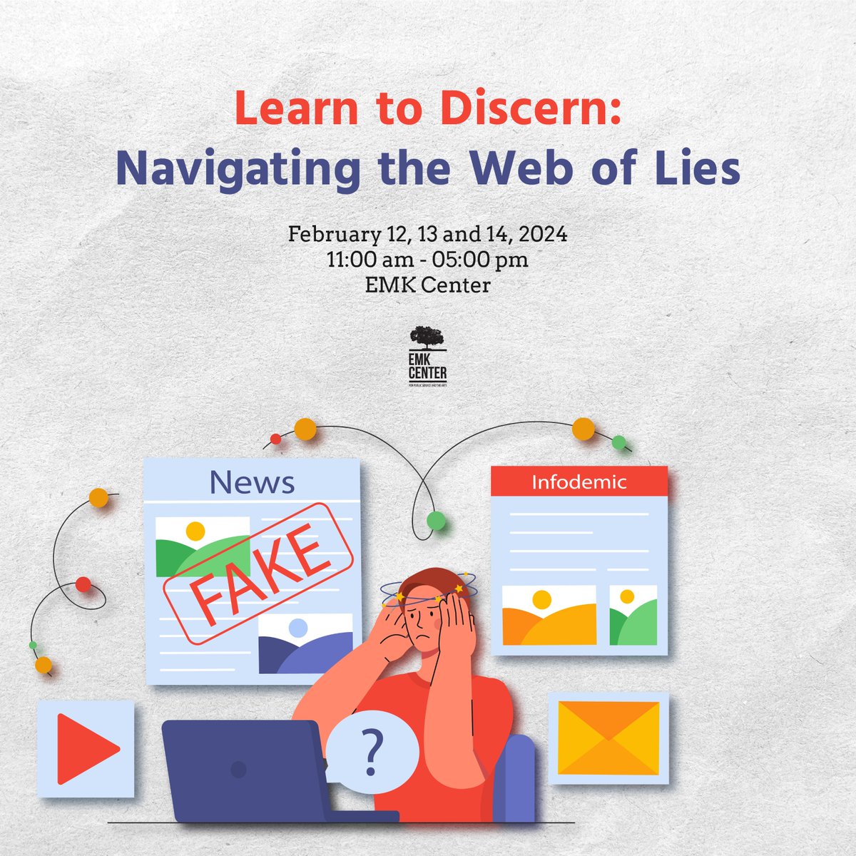 EMKCenter's tweet photo. ���� Gen-Z Alert! 🚨 Gear up for our Disinformation Awareness Workshop. 🛡️✨ Become a #DigitalNinja in 3 days! 🖥️🔍 Seats limited - grab yours now! 🏃♀️💨 Register by Feb 10: https://t.co/R2yRQZKPrR
#EMKCenter #Bangladesh #DisinfoAwareness #GenZPower #americanspace #youth 🌐✊ https://t.co/u2gD7ZUZPT