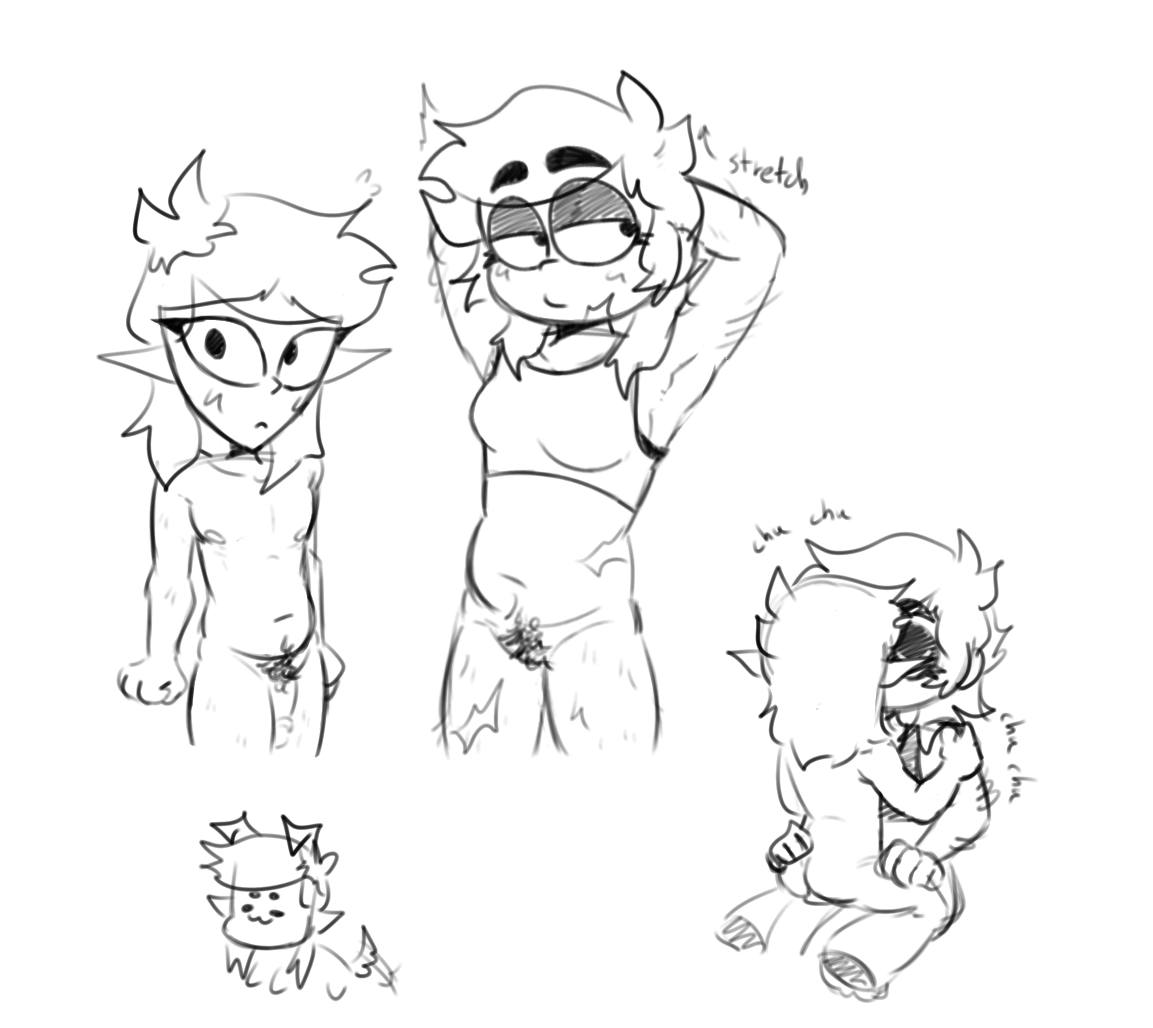 Leasheddog's tweet photo. I drew ameluz, i drew lucity, soon ill drw lumity trust me🙀 (woof bark bark transfem amity) #nsfw #lucity https://t.co/L3ftubqg0b