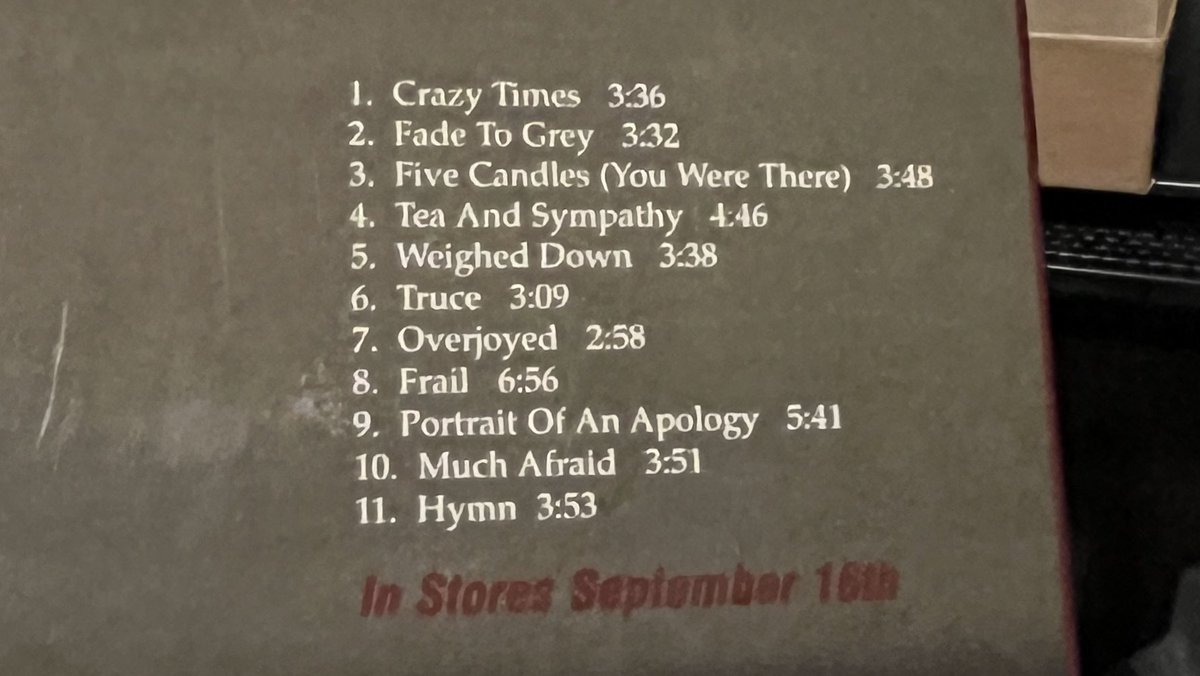 jarsofclayfans's tweet photo. Check out the alternate sequence on the pre-release of Much Afraid! #jarsofclay #muchafraid https://t.co/5YagF2CbCw