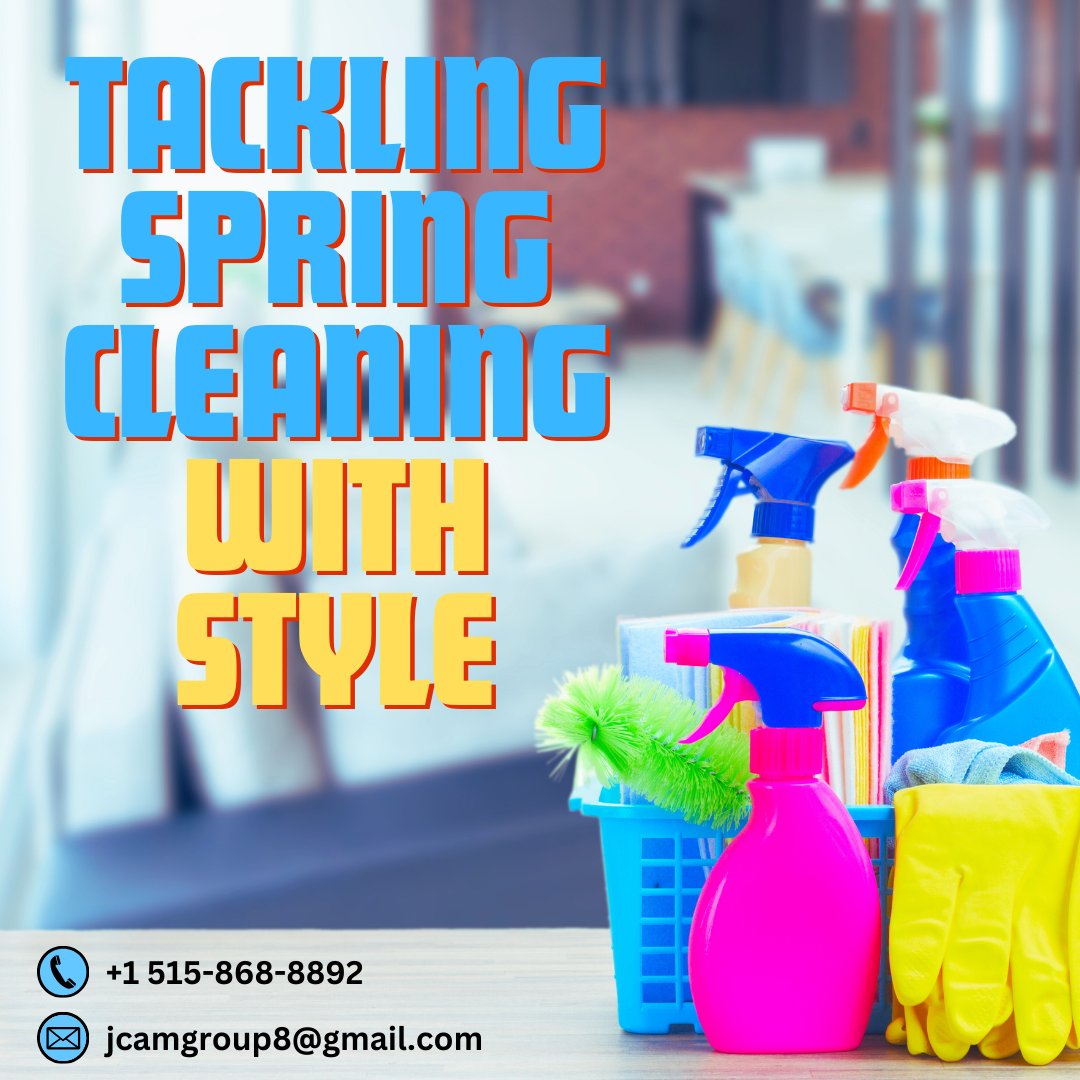 Jcamgroupllc's tweet image. 📷📷 Spring Cleaning Time! 📷📷
Hey friends! As the flowers start to bloom and the sun shines a little brighter, it's time to shake off the winter blues and embrace the freshness of spring! 📷📷
#springcleaning #springcleaningchallenge #springclean #springcleanup #jcamgroupllc