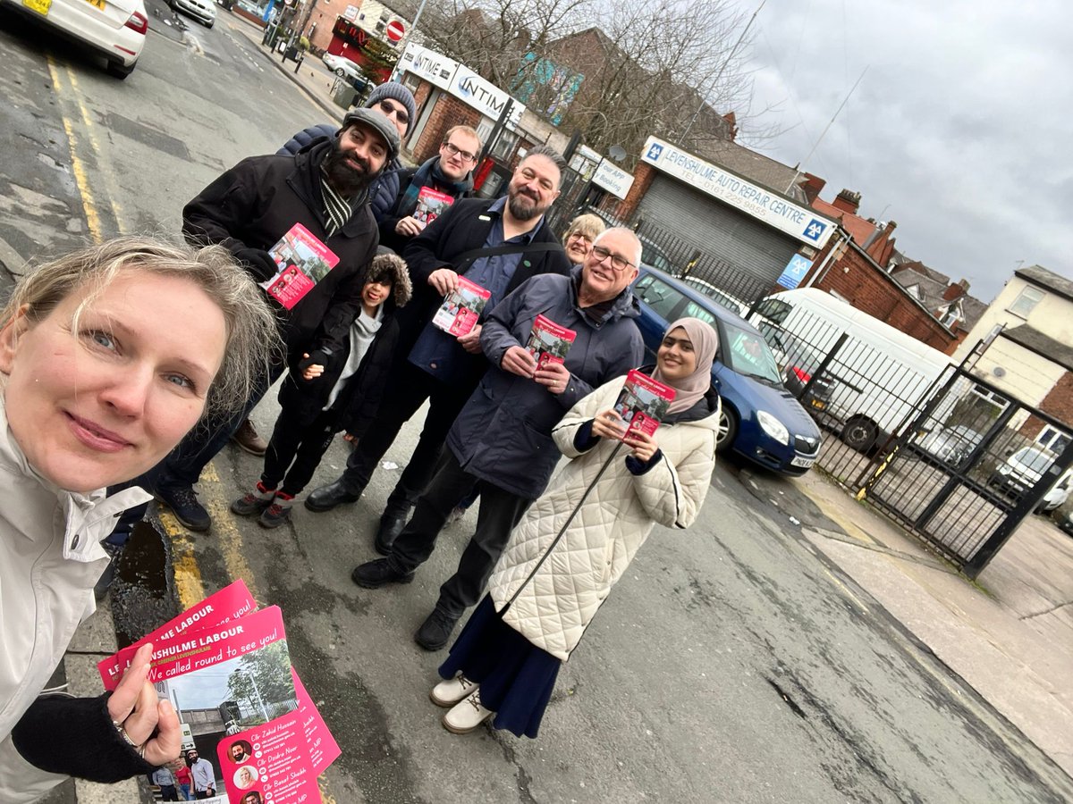 Great to be out speaking to residents today, and good to hear such support for Labour! Thanks to all the volunteers who joined us.
