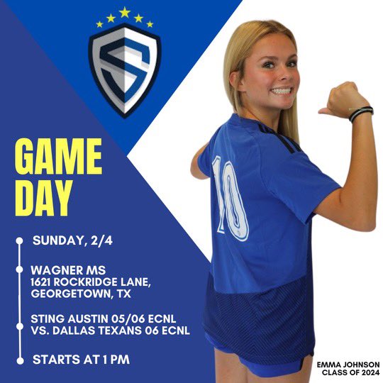 The band is back together to take on <a href="/TexansECNL06/">Dallas Texans U18/19G ECNL</a> at 1:00 pm TODAY!!!  Come check us out, <a href="/TexasSoccer/">Texas Soccer</a> <a href="/CoachAngeKelly/">Ange Kelly</a> <a href="/SEUWSoccer/">St. Edward's Women's Soccer</a> <a href="/CTXWSOC/">CTX Women’s Soccer🌪</a> <a href="/TXStateSoccer/">Texas State Soccer</a> <a href="/BaylorFutbol/">Baylor Soccer</a> <a href="/coleouren/">Cole Ouren</a> <a href="/UIWWomensSoccer/">UIW Women's Soccer</a> <a href="/UTSAWSOC/">UTSA Soccer</a> <a href="/TUWSoccer/">Trinity Soccer</a> <a href="/SUPiratesWSOC/">Southwestern WSoccer</a> <a href="/ImYouthSoccer/">ECNL/GA/Recruiting/College Soccer</a> <a href="/ImCollegeSoccer/">College Soccer Truth ™</a>
