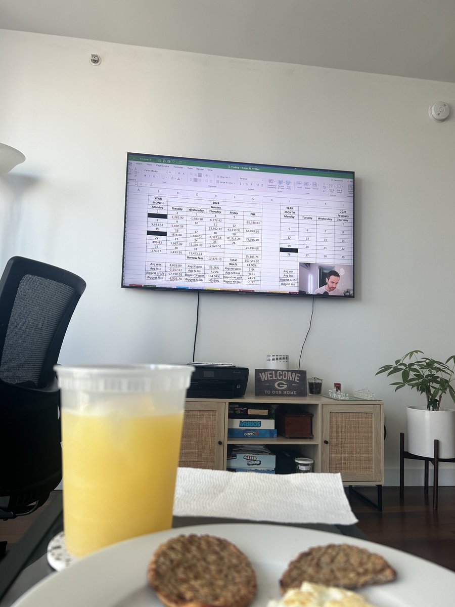 SaliniKing's tweet photo. Good Sunday to all the blessings in the wake up 🙏🏾❤️💪🏾  Brunch with the nephew ⁦@traderkylec⁩ monthly recap dropped 🏃🏾💨 #RoyalShit https://t.co/nUGwUPwkAc