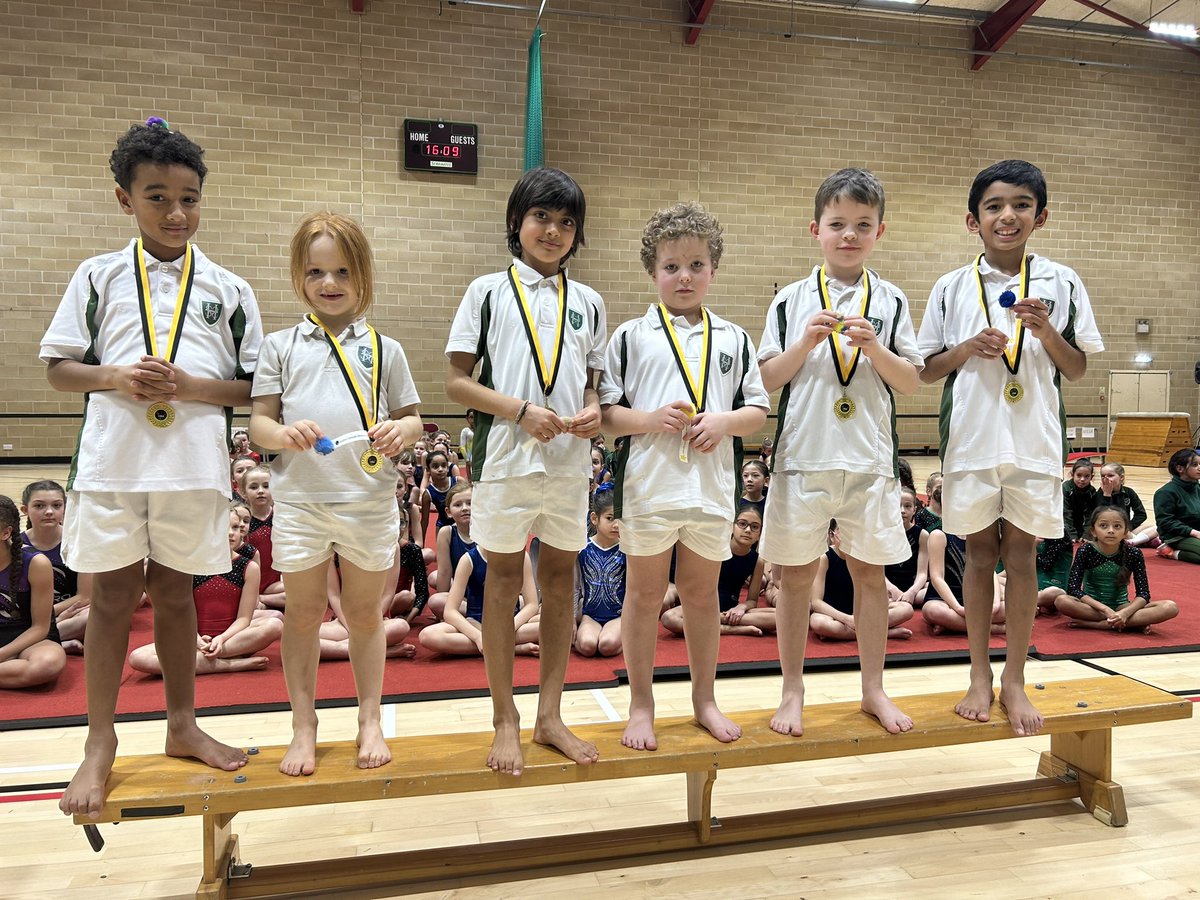U9 Boys Novice Gymnastics Competition Gold medallists! Well done boys, you did Surbiton proud! 🥇🥇🥇<a href="/SHSBoysPrep/">SHS || Boys' Prep</a>