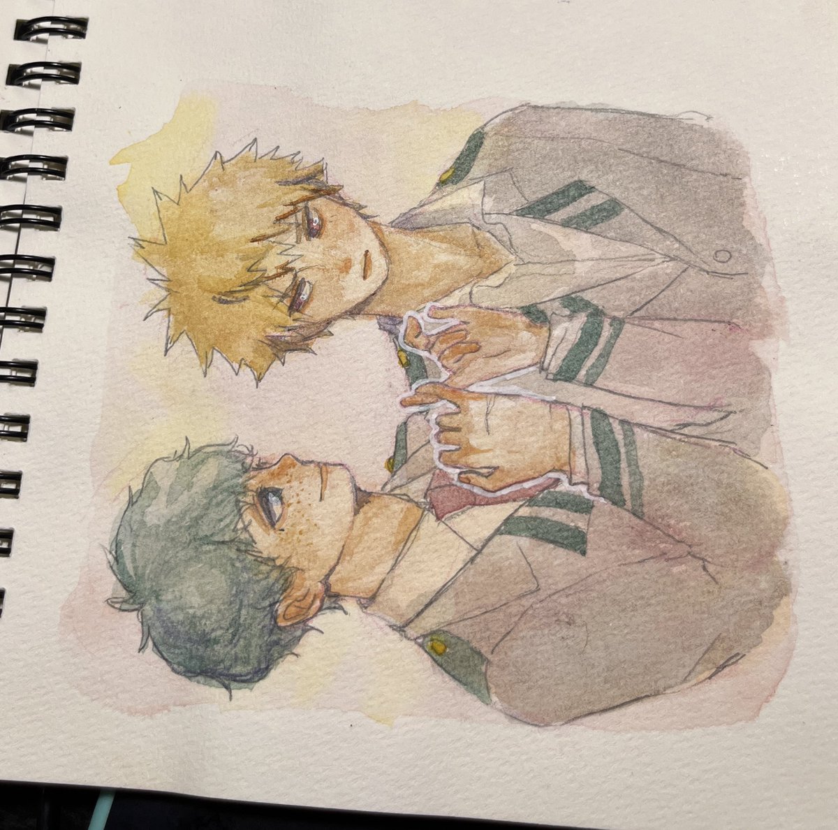 pinky promise🤙 #dekubaku #出勝

(some random dkbk in my sketchbook)