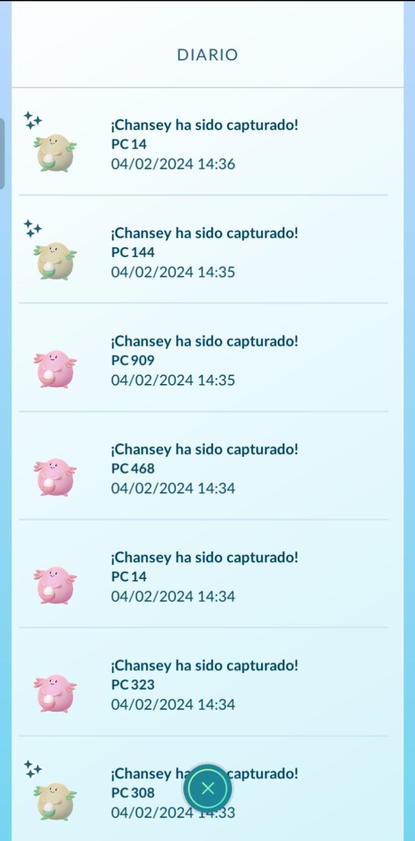 Muy buen #PokemonGO #CommunityDay de #Chansey 
Incluso dos shiny seguidos ✨🩷
#PokemonGOApp #PokemonGoEspaña #GOsnapshot 
#PedrenoZ
#ShinyPokemon #ShinyCheck #backtobackshiny