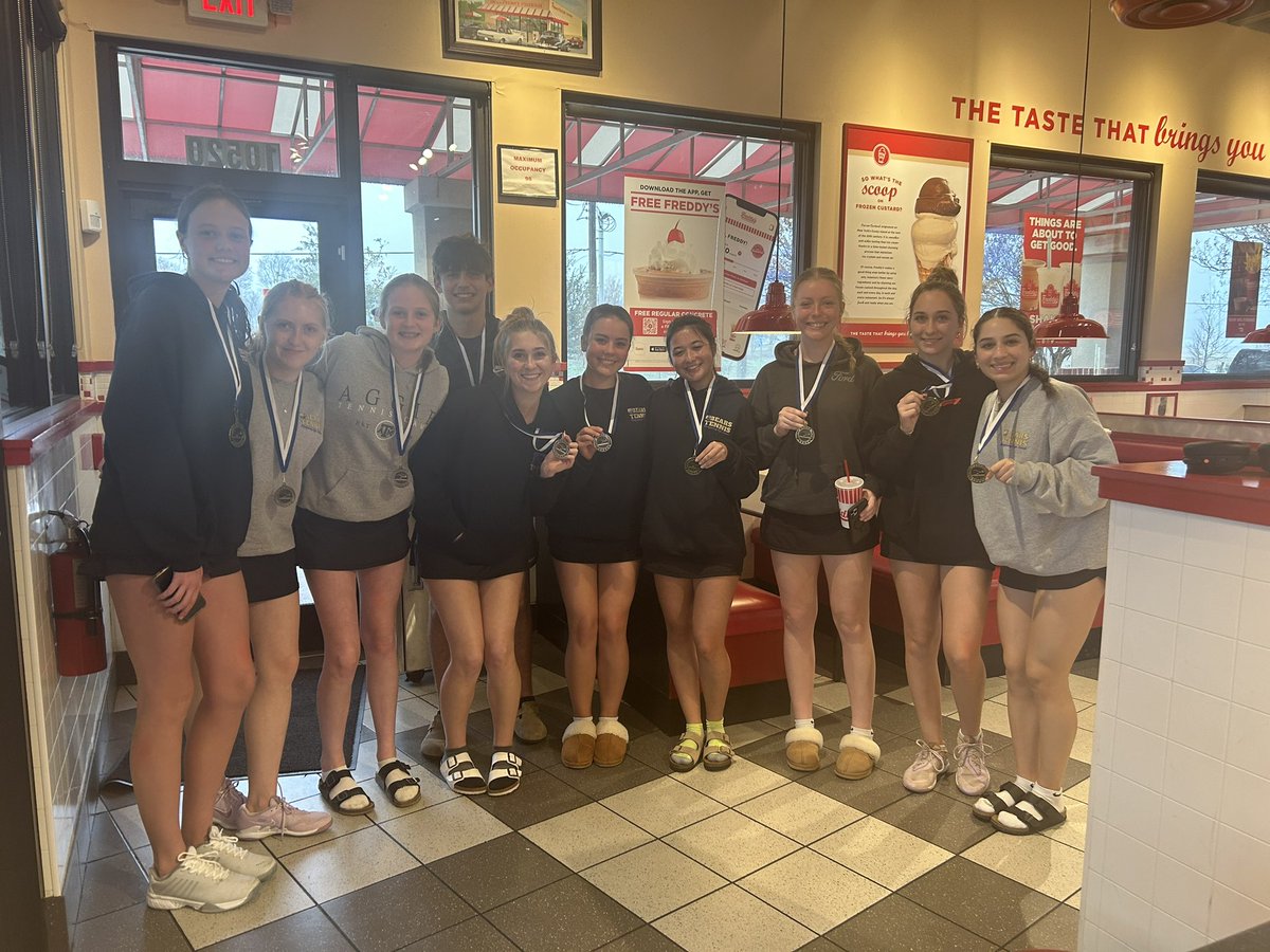 We brought home A LOT of medals from the BarbersHill Varsity Tournament. #10andCounting